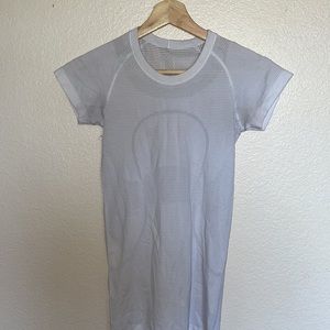 White lululemon swifty tech